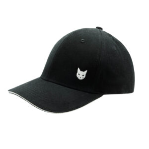 Czapka z daszkiem KOCUR czarny